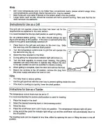 Предварительный просмотр 3 страницы Kenwood MO300 Instructions Manual