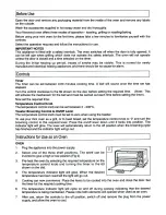 Предварительный просмотр 4 страницы Kenwood MO300 Instructions Manual