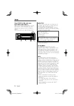 Preview for 6 page of Kenwood MP235 - KDC Radio / CD Instruction Manual