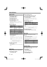 Preview for 8 page of Kenwood MP235 - KDC Radio / CD Instruction Manual