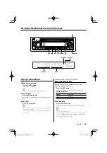 Preview for 13 page of Kenwood MP235 - KDC Radio / CD Instruction Manual