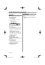 Preview for 16 page of Kenwood MP235 - KDC Radio / CD Instruction Manual