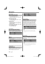 Preview for 20 page of Kenwood MP235 - KDC Radio / CD Instruction Manual