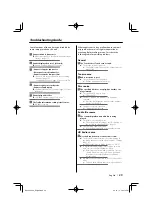 Preview for 29 page of Kenwood MP235 - KDC Radio / CD Instruction Manual