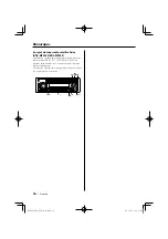 Preview for 36 page of Kenwood MP235 - KDC Radio / CD Instruction Manual