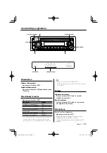 Preview for 37 page of Kenwood MP235 - KDC Radio / CD Instruction Manual