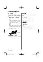 Preview for 40 page of Kenwood MP235 - KDC Radio / CD Instruction Manual