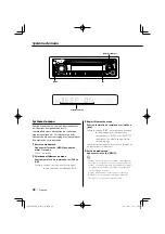 Preview for 48 page of Kenwood MP235 - KDC Radio / CD Instruction Manual