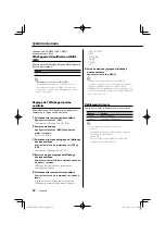 Preview for 52 page of Kenwood MP235 - KDC Radio / CD Instruction Manual