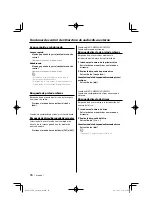 Preview for 76 page of Kenwood MP235 - KDC Radio / CD Instruction Manual