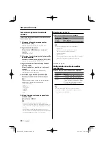 Preview for 84 page of Kenwood MP235 - KDC Radio / CD Instruction Manual