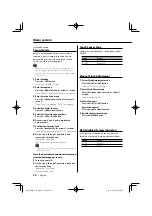 Preview for 26 page of Kenwood MP6025 - Radio / CD Instruction Manual