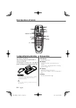 Preview for 30 page of Kenwood MP6025 - Radio / CD Instruction Manual