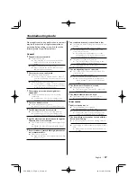 Preview for 37 page of Kenwood MP6025 - Radio / CD Instruction Manual