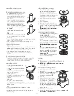 Preview for 7 page of Kenwood multipro FP710 series Product Manual