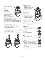 Preview for 26 page of Kenwood multipro FP710 series Product Manual