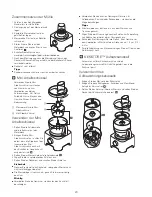 Preview for 27 page of Kenwood multipro FP710 series Product Manual