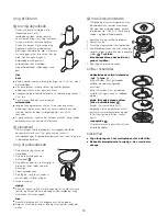 Preview for 37 page of Kenwood multipro FP710 series Product Manual