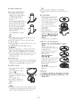 Preview for 55 page of Kenwood multipro FP720 series Instructions Manual