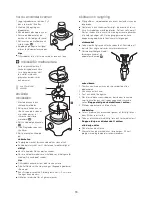 Preview for 57 page of Kenwood multipro FP720 series Instructions Manual