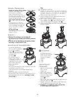 Предварительный просмотр 34 страницы Kenwood MultiPro FP734 Instructions Manual