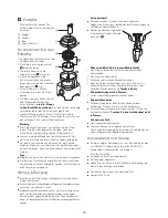 Предварительный просмотр 36 страницы Kenwood MultiPro FP734 Instructions Manual