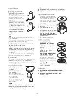 Предварительный просмотр 51 страницы Kenwood MultiPro FP734 Instructions Manual