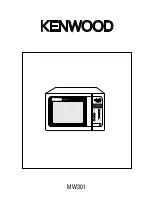 Preview for 1 page of Kenwood MW301 Manual