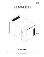 Preview for 10 page of Kenwood MW430M User Manual