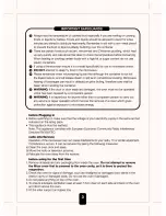 Preview for 3 page of Kenwood MW570 series User Manual