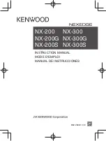 Preview for 1 page of Kenwood NEXEDGE NX-200 Instruction Manual