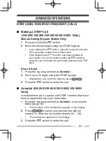 Предварительный просмотр 37 страницы Kenwood NEXEDGE NX-200 Instruction Manual