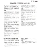 Preview for 27 page of Kenwood NEXEDGE NX-200 Service Manual