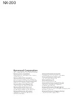 Preview for 164 page of Kenwood NEXEDGE NX-200 Service Manual