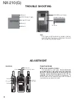 Предварительный просмотр 38 страницы Kenwood Nexedge NX-210G Service Manual