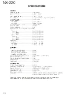 Preview for 110 page of Kenwood NEXEDGE NX-220 Service Manual