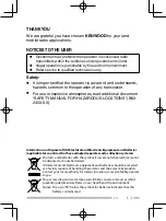 Preview for 5 page of Kenwood Nexedge NX-230EX Instruction Manual