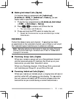 Preview for 21 page of Kenwood Nexedge NX-230EX Instruction Manual