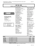 Kenwood NEXEDGE NX-700 series Specifications preview