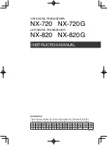 Preview for 3 page of Kenwood NEXEDGE NX-720 Instruction Manual