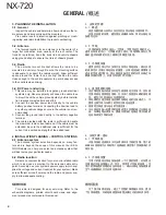 Preview for 4 page of Kenwood NEXEDGE NX-720 Service Manual