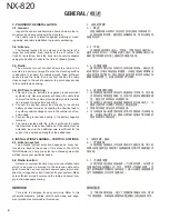 Preview for 4 page of Kenwood NEXEDGE NX-820 Service Manual