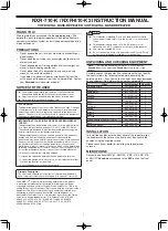 Preview for 2 page of Kenwood Nexedge NXR-710-K Instruction Manual