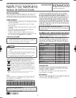 Preview for 5 page of Kenwood NEXEDGE NXR-710 Instruction Manual