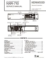 Kenwood NEXEDGE NXR-710 Service Manual preview