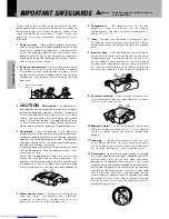 Preview for 4 page of Kenwood NV-500 Instruction Manual