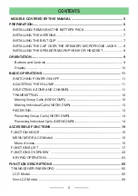 Preview for 2 page of Kenwood NX- 1200A User Manual