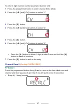 Preview for 27 page of Kenwood NX- 1200A User Manual