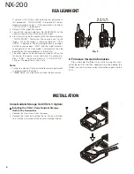 Предварительный просмотр 6 страницы Kenwood NX-200 K Service Manual