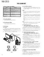 Preview for 4 page of Kenwood NX-203 Service Manual